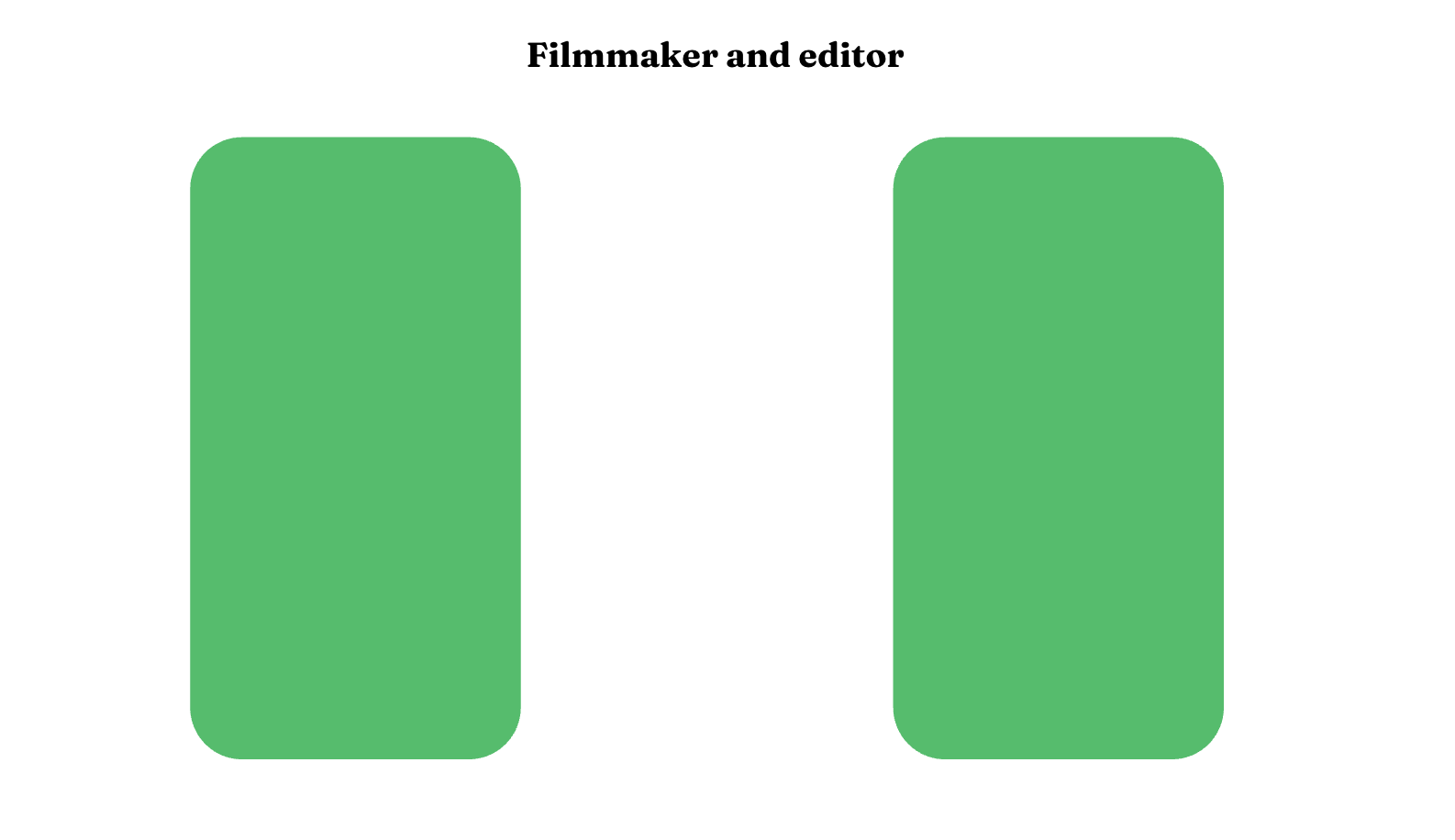 Filmmaker and editor